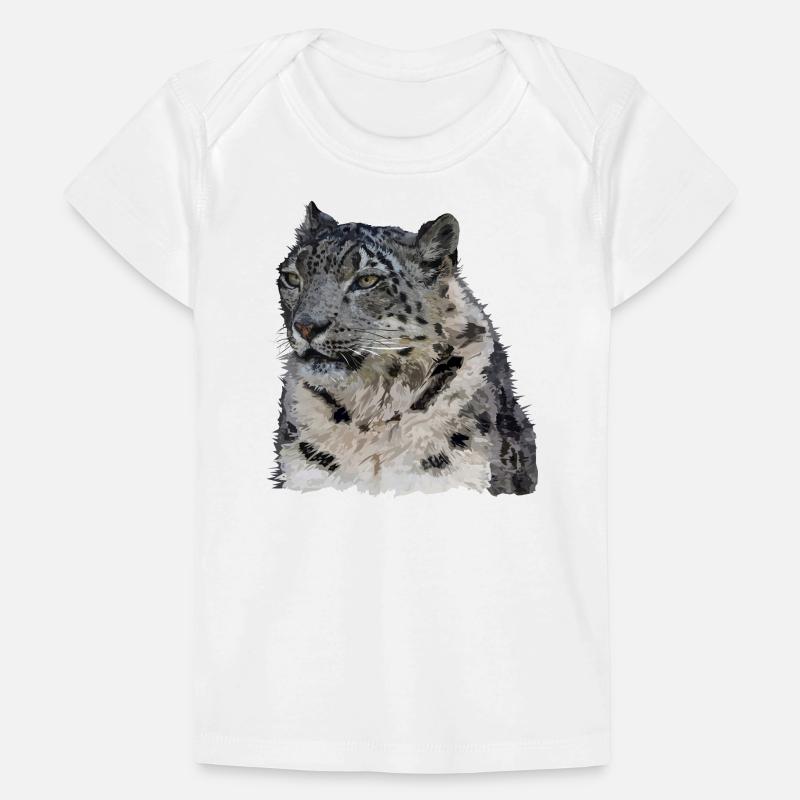 Snow leopard Baby Premium Organic T-shirt