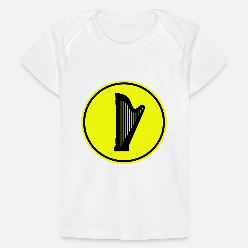 Symbole de la harpe T-shirt Premium bébé bio