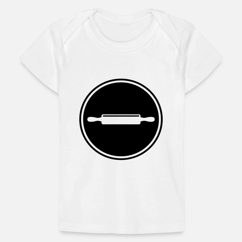Kitchen roll rolling pin Baby Premium Organic T-shirt