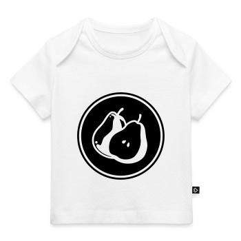 Fruit de poire - T-shirt Premium bébé bio - blanc - Devant