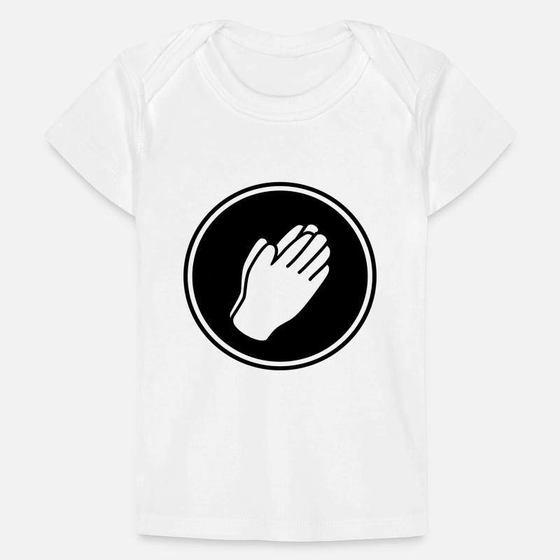Icône des mains T-shirt Premium bébé bio