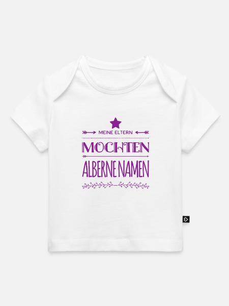 alberner Name - Baby Premium Organic T-Shirt - Weiß