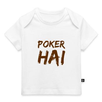 starker Spieler - Baby Premium Organic T-Shirt - Weiß - Vorne