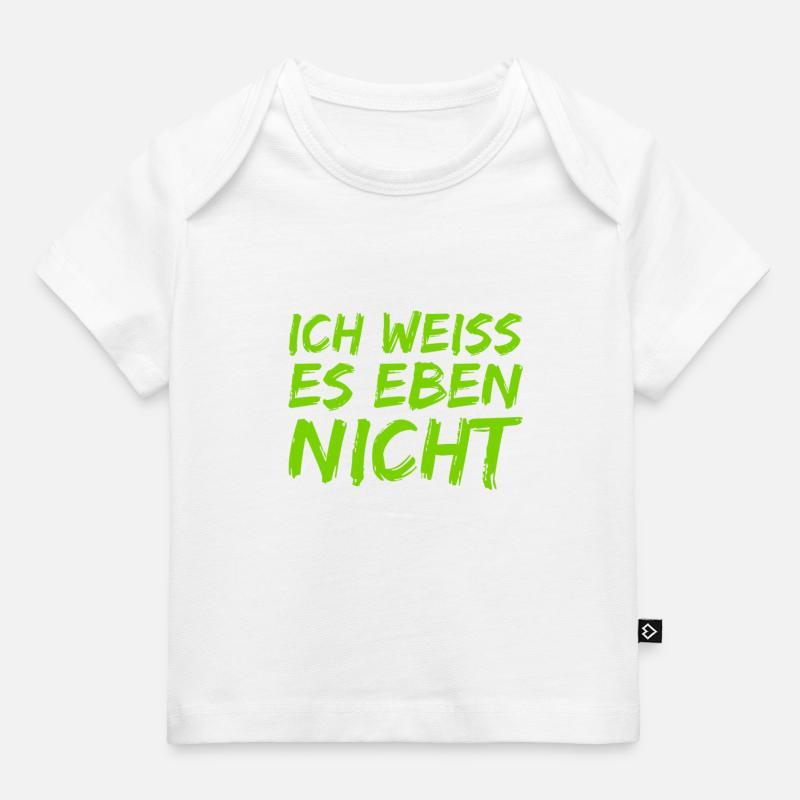 tout simplement désemparé - T-shirt Premium bébé bio - blanc