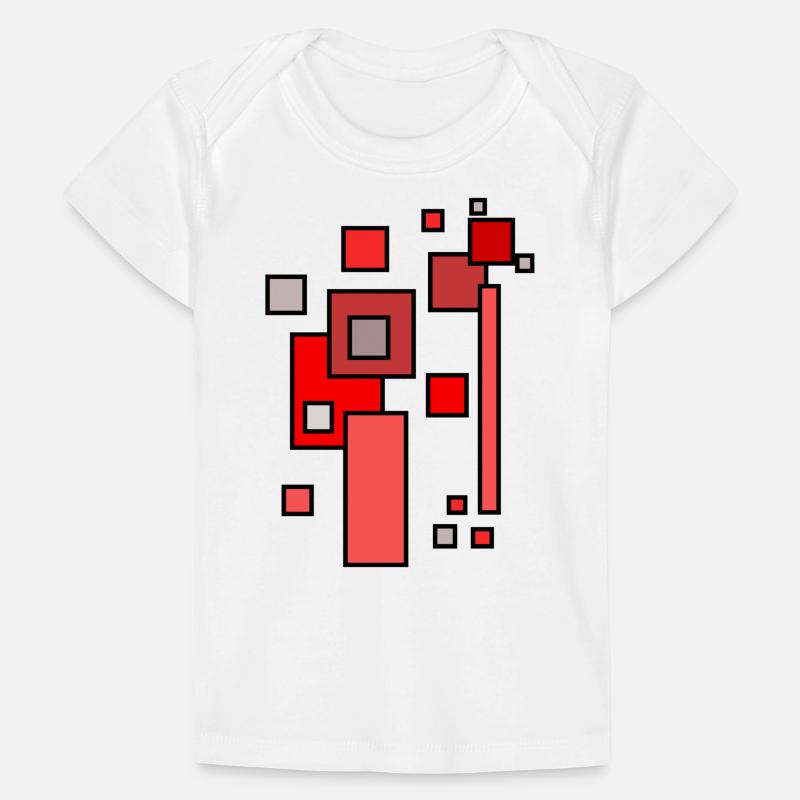 Modèle d’architecture des blocs de construction 2 T-shirt Premium bébé bio