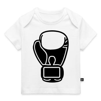 Boxing Glove - Baby Premium Organic T-shirt - white - Front