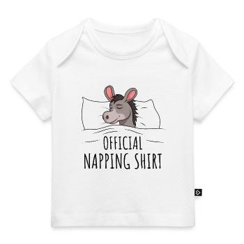 Donkey - Baby Premium Organic T-shirt - white - Front