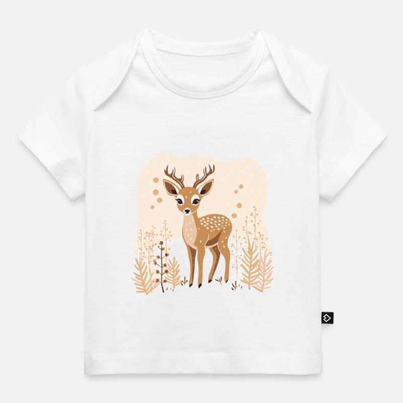 Faon - T-shirt Premium bébé bio - blanc