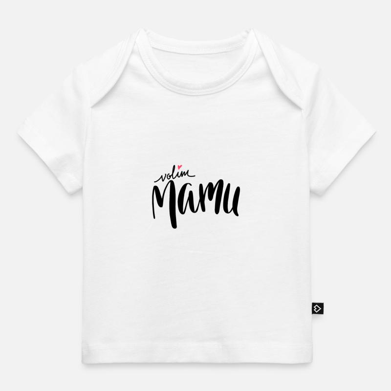 Volim Mamu 2 - T-shirt Premium bébé bio - blanc