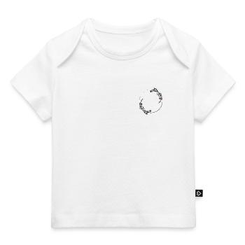 Cadre - T-shirt Premium bébé bio - blanc - Devant