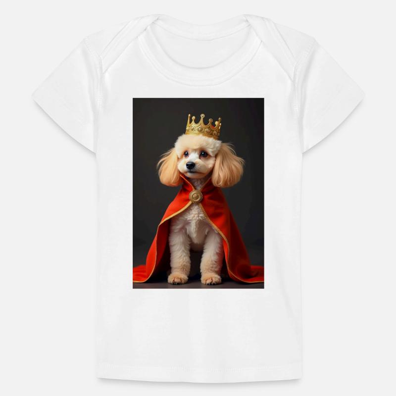 chiens super mignons victimes de la mode – caniche Cavapoo T-shirt Premium bébé bio