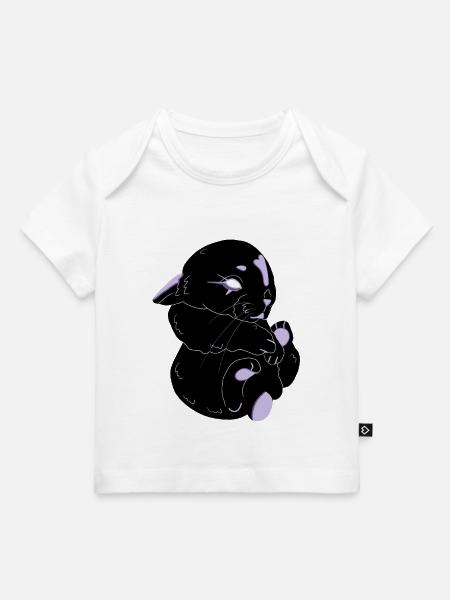 Hase im Gothic-Stil - Baby Premium Organic T-Shirt - Weiß