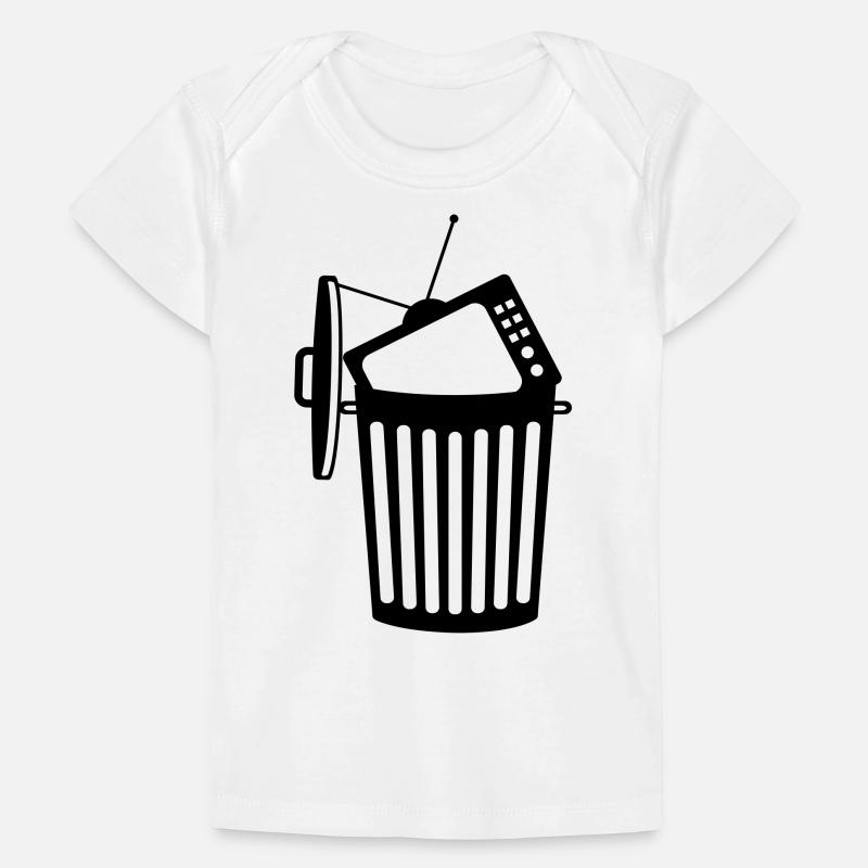 TV trash tv program dumbing down shit sc Baby Premium Organic T-shirt