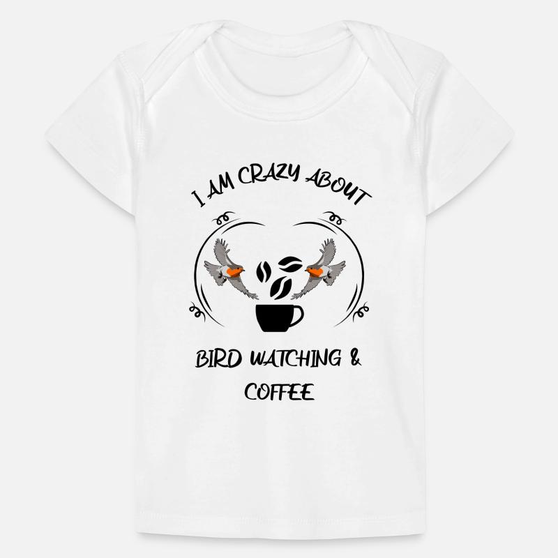 Bird Watching Bird Watching Birding Coffee Baby Premium Organic T-shirt