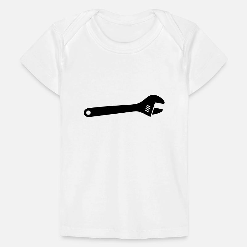 Wrench Roll Fork Wrench Tool Baby Premium Organic T-shirt