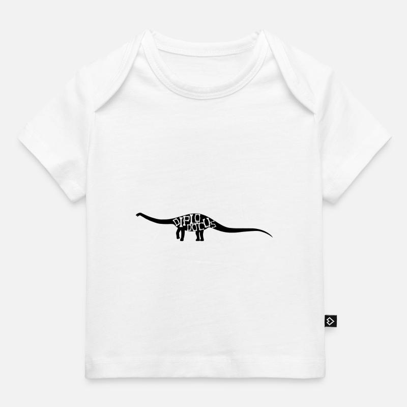 Diplodcus - Baby Premium Organic T-Shirt - Weiß
