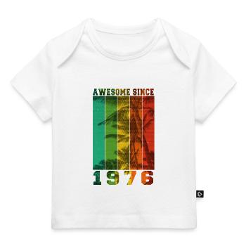 Großartig seit 1976 - Baby Premium Organic T-Shirt - Weiß - Vorne