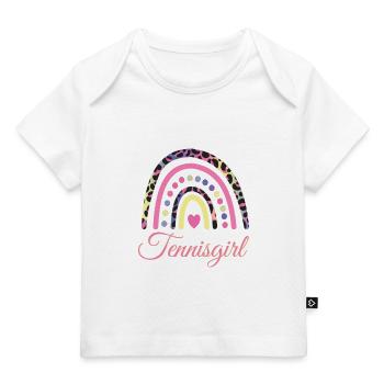 Tennis - Baby Premium Organic T-Shirt - Weiß - Vorne
