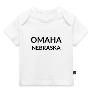 Omaha, Nebraska, USA - Baby Premium Organic T-shirt - white - Front