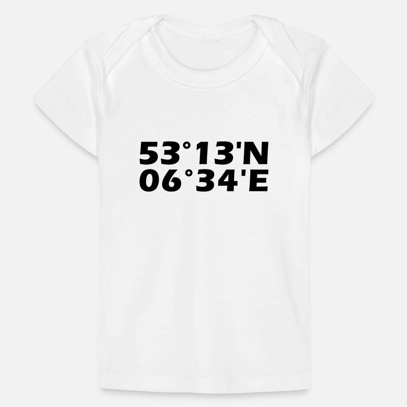 Groningen Coordinates Baby Premium Organic T-shirt
