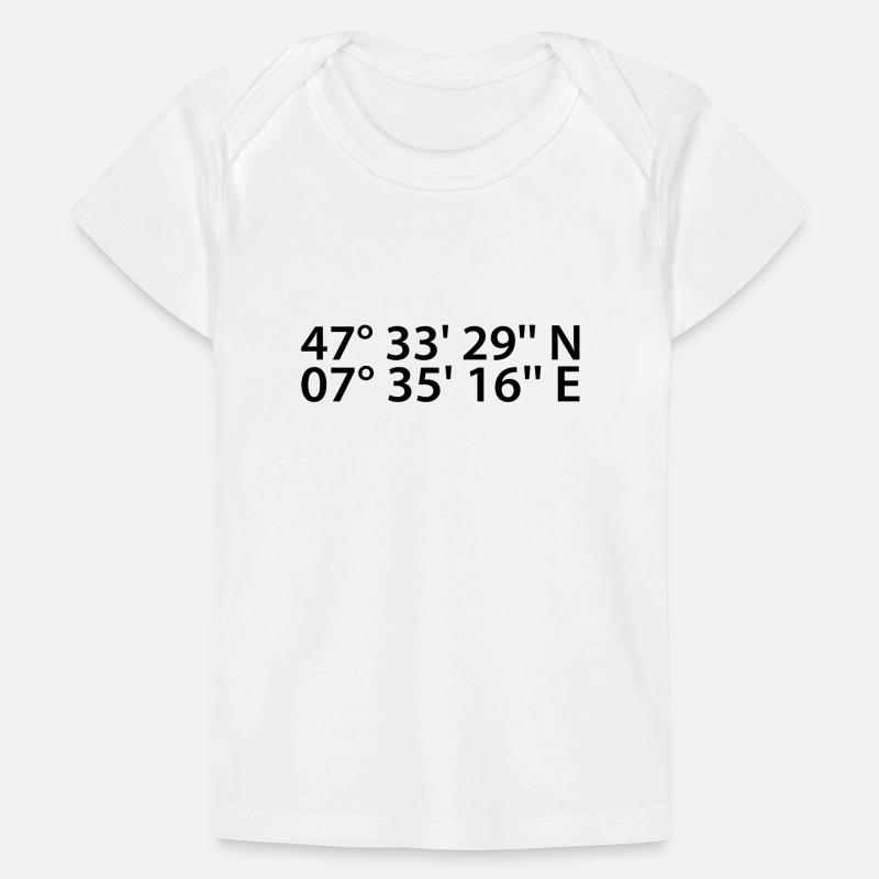 Coordonnées de Bâle T-shirt Premium bébé bio