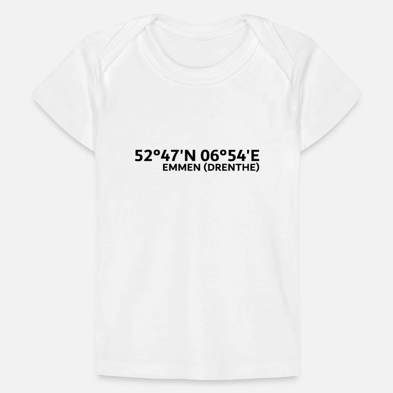 Emmen (Drenthe) coordinates Baby Premium Organic T-shirt
