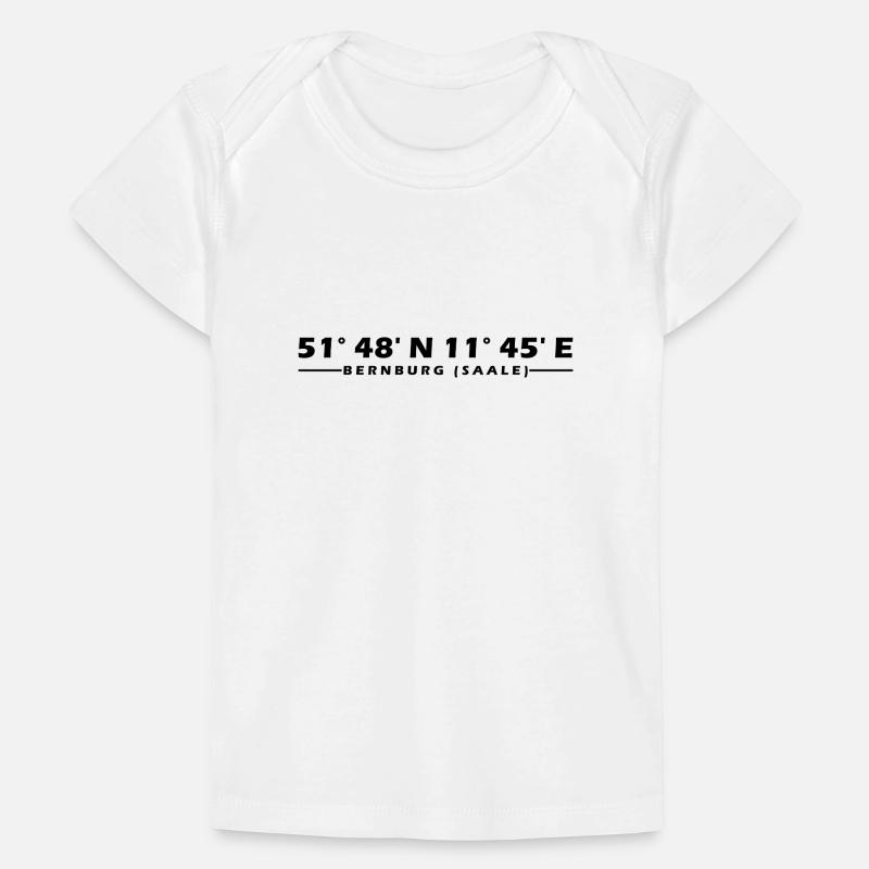 Bernburg (Saale) coordinates Baby Premium Organic T-shirt