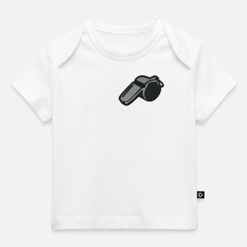 Pipe brodée - T-shirt Premium bébé bio - blanc