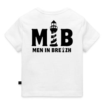 bretagne, breton, celte - T-shirt Premium bébé bio - blanc - Dos