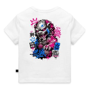 Graffiti Foo Dog Street Guardian - T-shirt Premium bébé bio - blanc - Dos