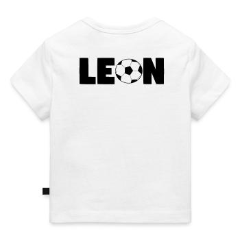 Leon name boy gift - Baby Premium Organic T-shirt - white - Back