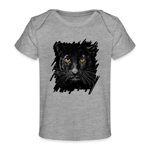 Schwarzer Panther - Baby Bio-T-Shirt