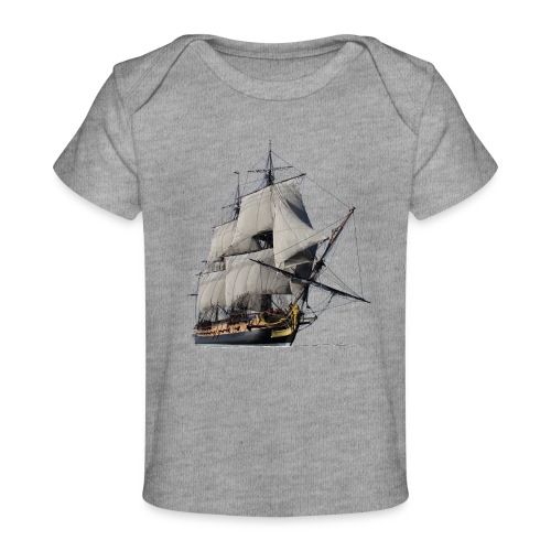 Segelschiff - Baby Bio-T-Shirt