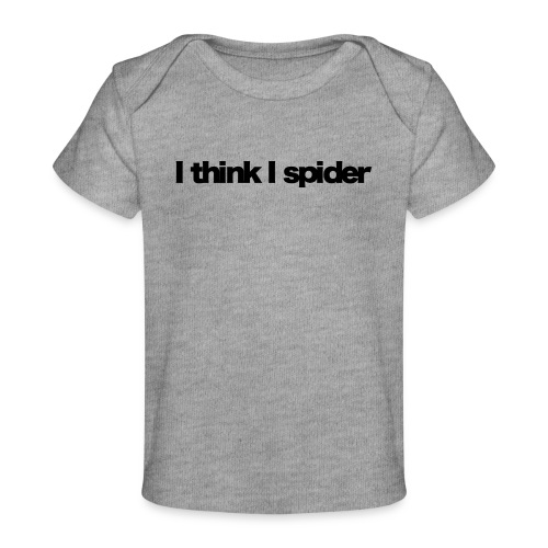 i think i spider black 2020 - Baby Bio-T-Shirt