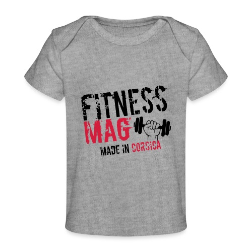 Fitness Mag made in corsica 100% Polyester - T-shirt bio Bébé