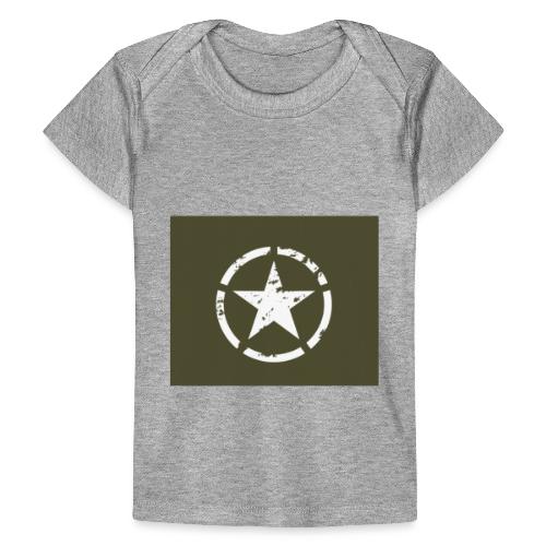 American Military Star - Maglietta ecologica per neonato
