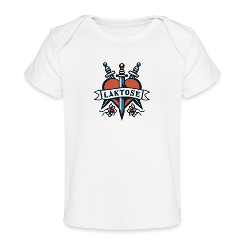 Laktose Tattoo 50er Rockabilly Design - Baby Bio-T-Shirt