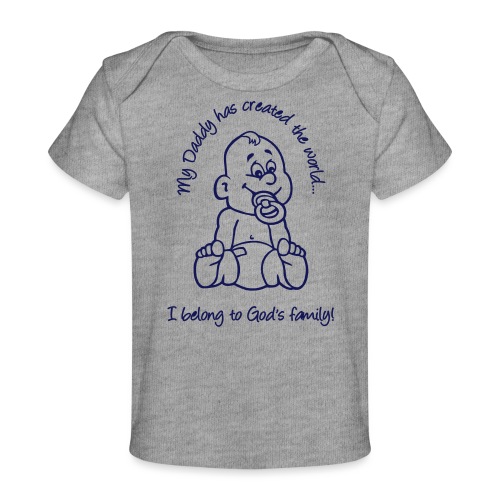 gods family - Baby Bio-T-Shirt