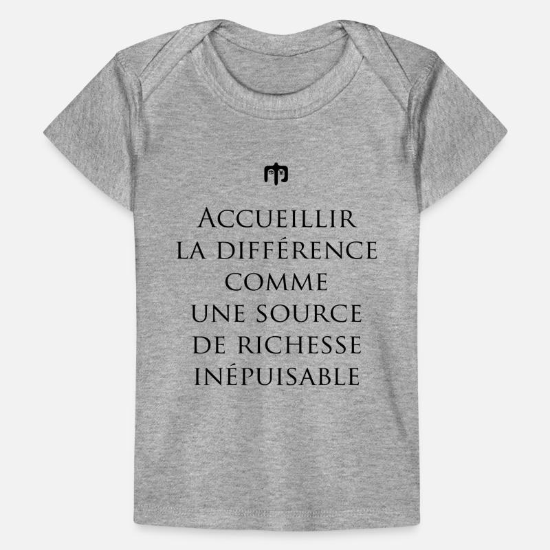 difference T-shirt Premium bébé bio