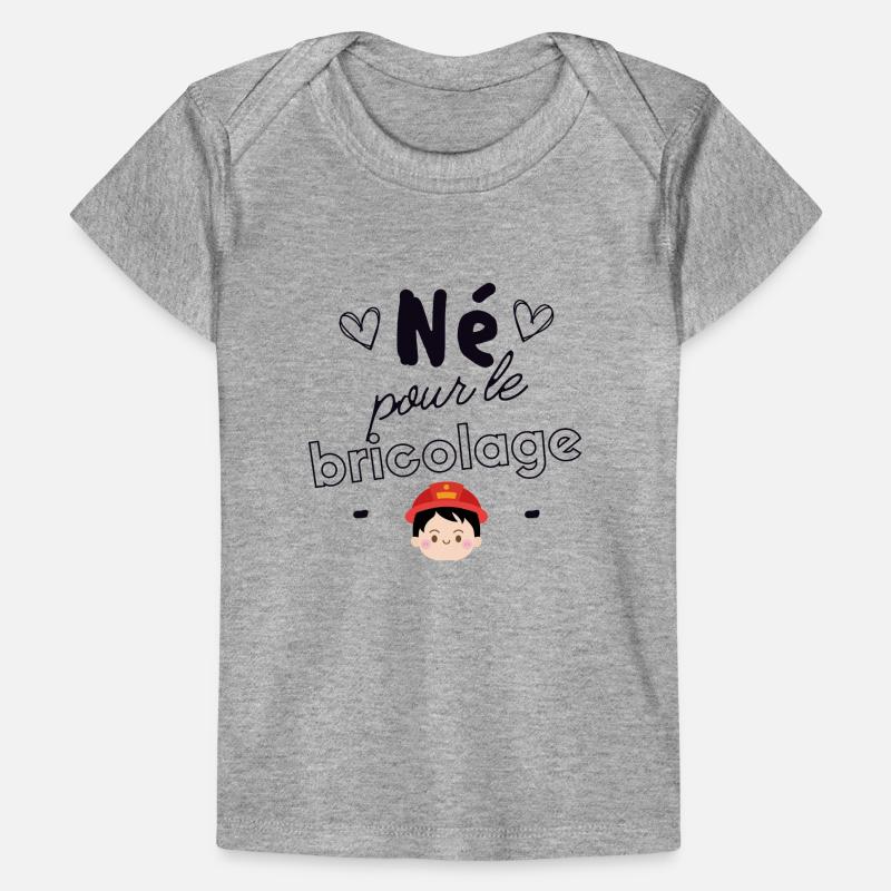 Né pour le bricolage T-shirt Premium bébé bio