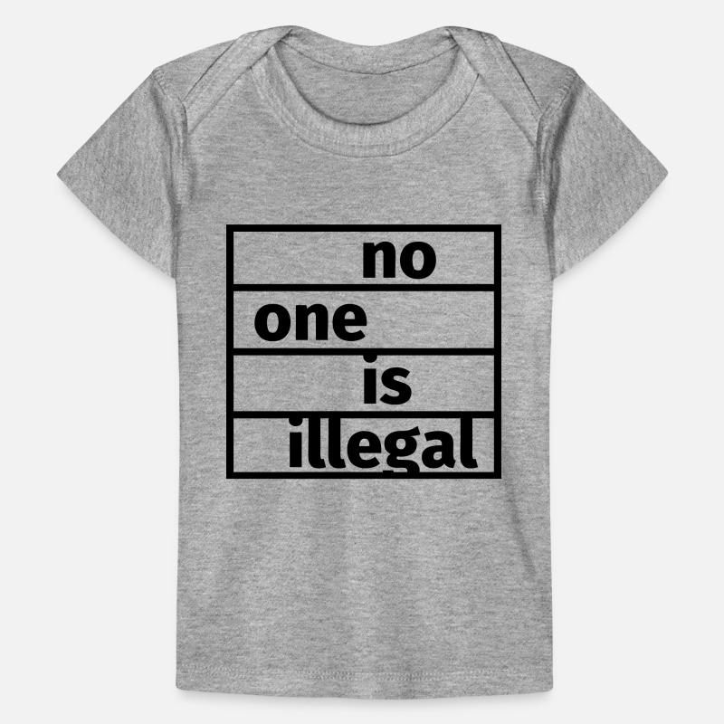 No One is Illegal Baby Premium Organic T-shirt