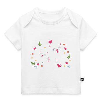 joyeuse fête des mères - T-shirt Premium bébé bio - marine foncé - Devant