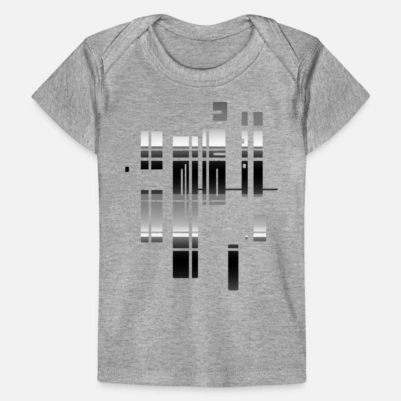 Architecture Skyline Pattern Baby Premium Organic T-shirt