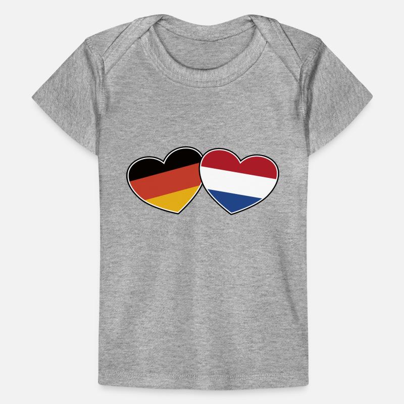 Deutsch Holländische Freundschaft - Geschenk Baby Premium Organic T-Shirt