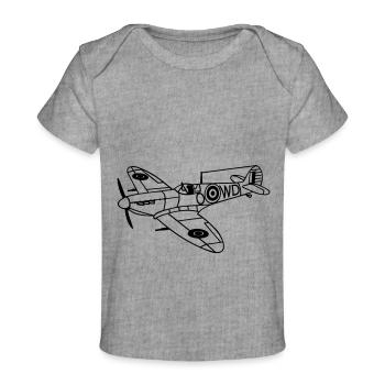 Spitfire - Baby Premium Organic T-shirt - heather grey - Front