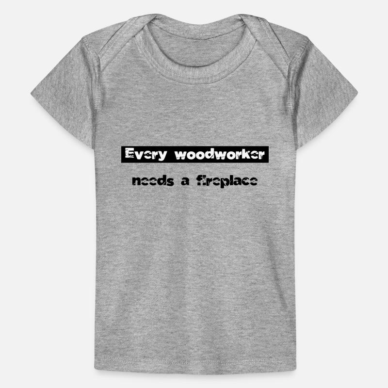 cool logging lumberjackwoodworking Baby Premium Organic T-Shirt
