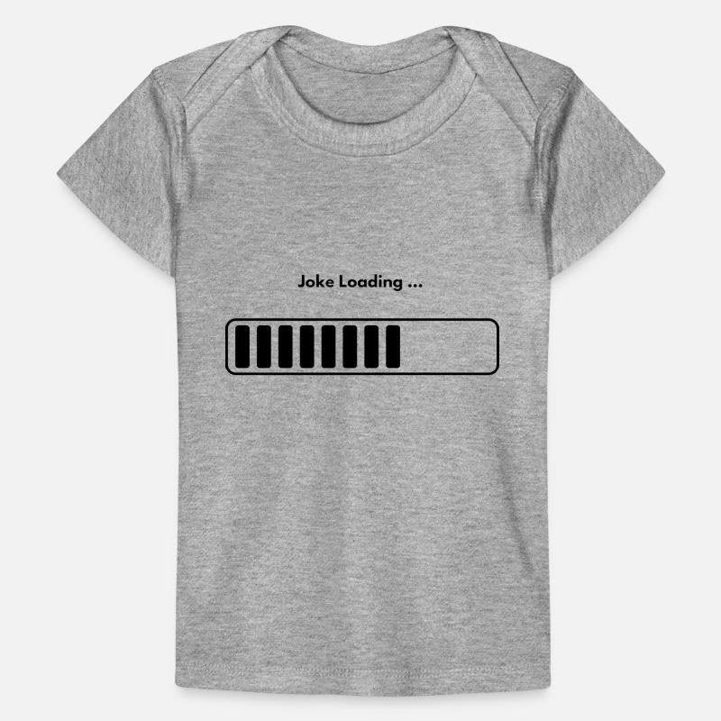 "Joke Loading" Loading Bar Baby Premium Organic T-shirt
