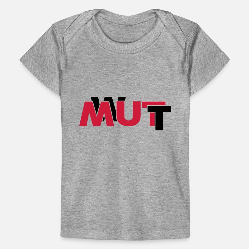 Wut oder Mut Baby Premium Organic T-Shirt