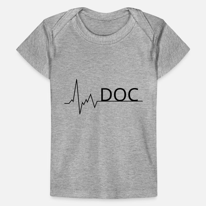 heartbeat doc T-shirt Premium bébé bio