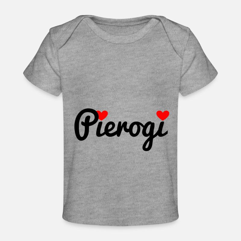Pierogi - T-shirt Premium bébé bio - gris chiné